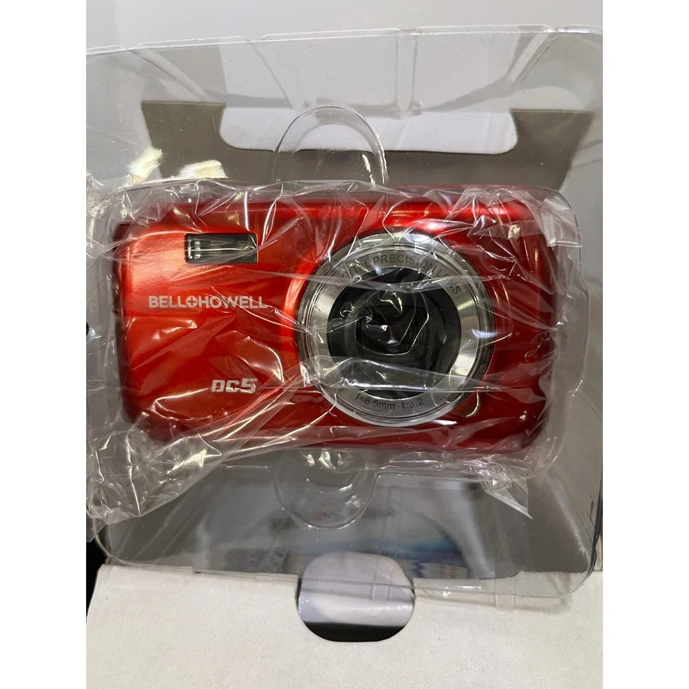 Bell+Howell DC5 Fun Flix Digital Camera Red Open Box Kit Y2K Digicam Toy Camera